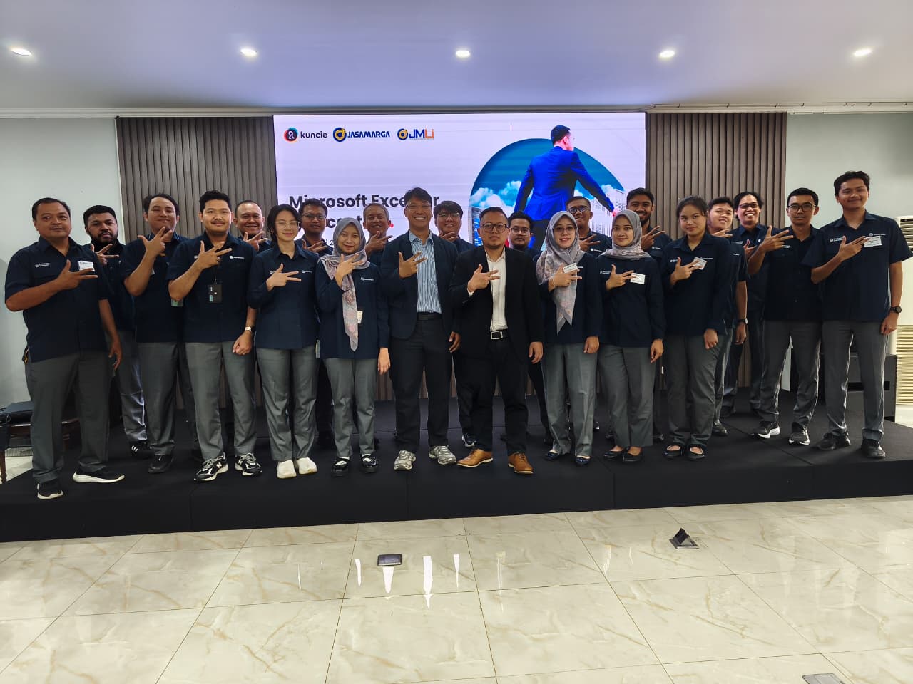 Microsoft Excel Training for Forecasting peserta PT Jasa Marga di Jasa Marga Learning Institute Jakarta Timur Juni 2026