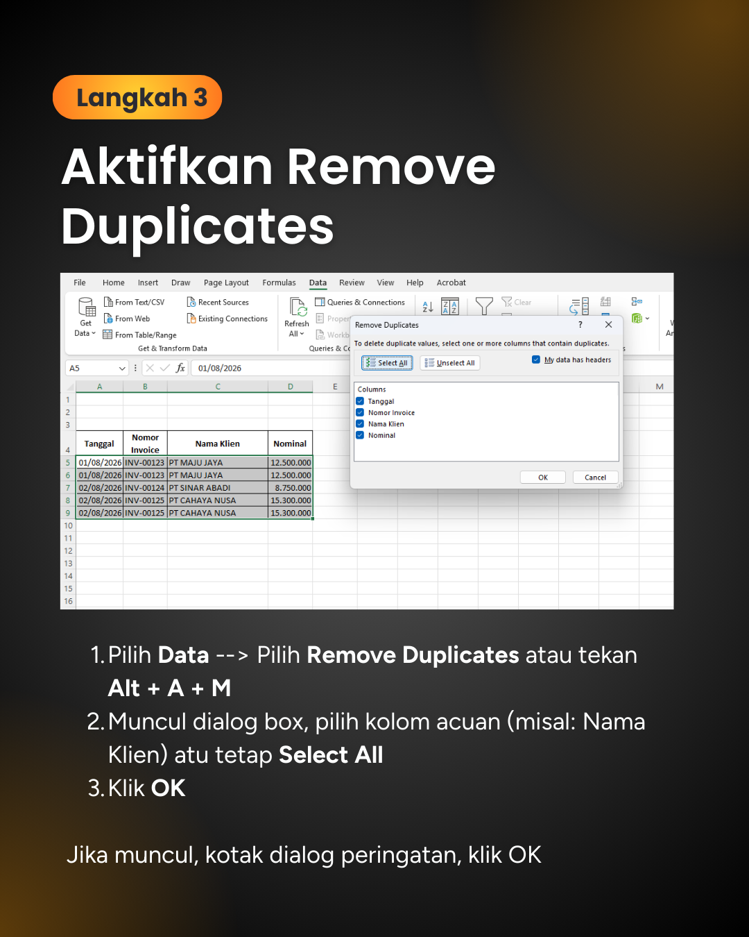 Cara Remove Duplicate Excel_6