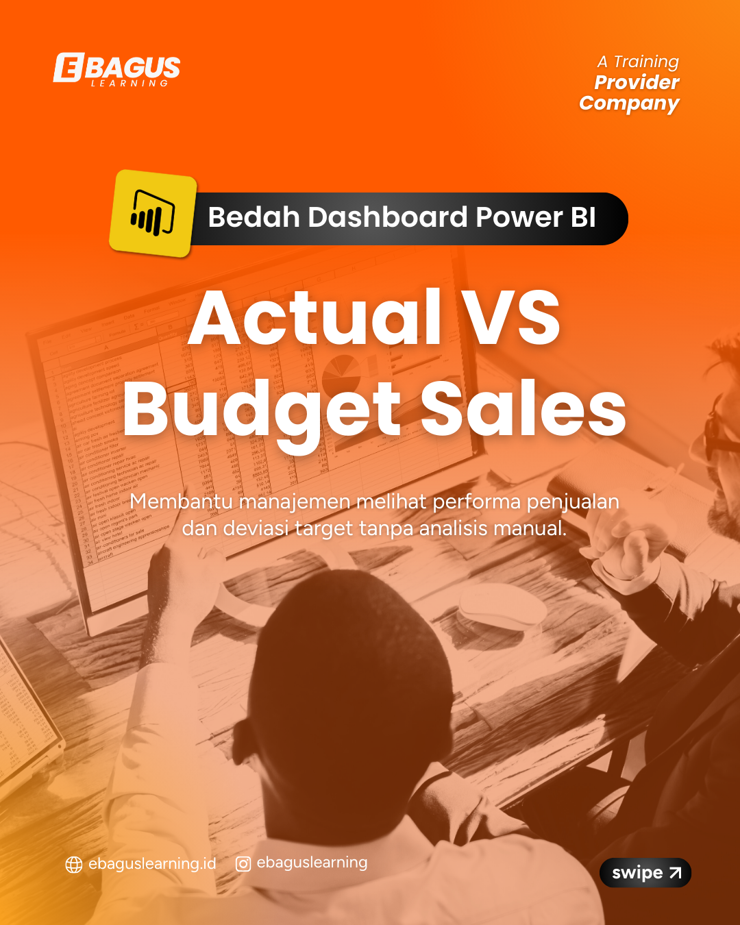 Dashboard Power BI Actual vs Budget Sales_1 Dashboard Power BI Actual vs Budget Sales untuk analisis performa penjualan dan monitoring target bisnis menggunakan Microsoft Power BI.