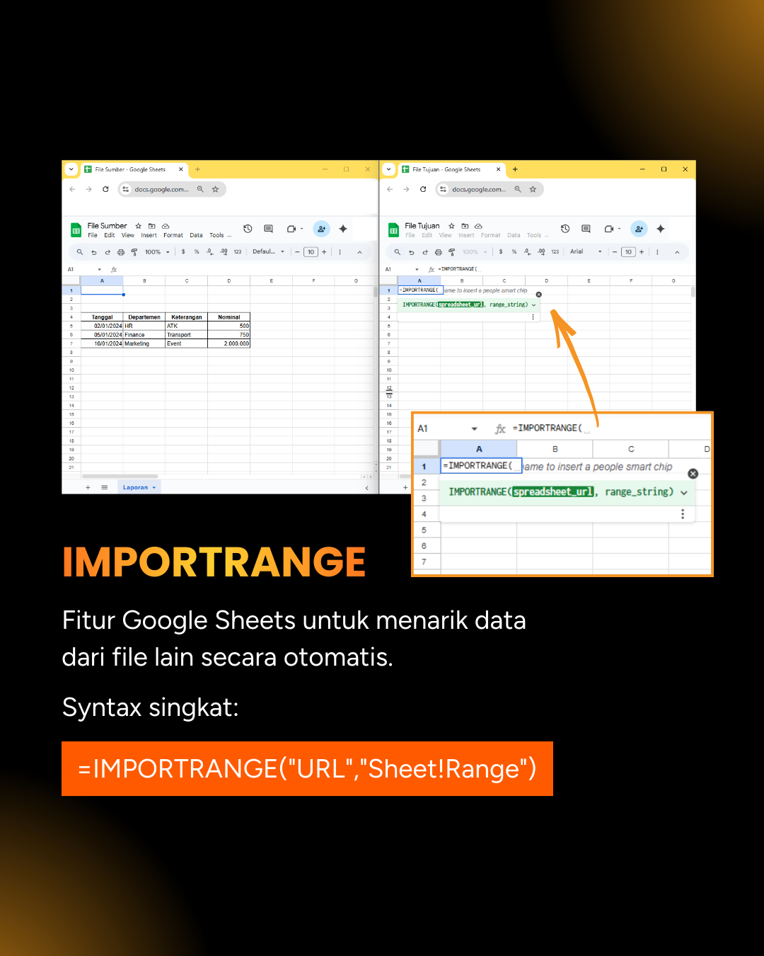 IMPORTRANGE Google Sheets_3
