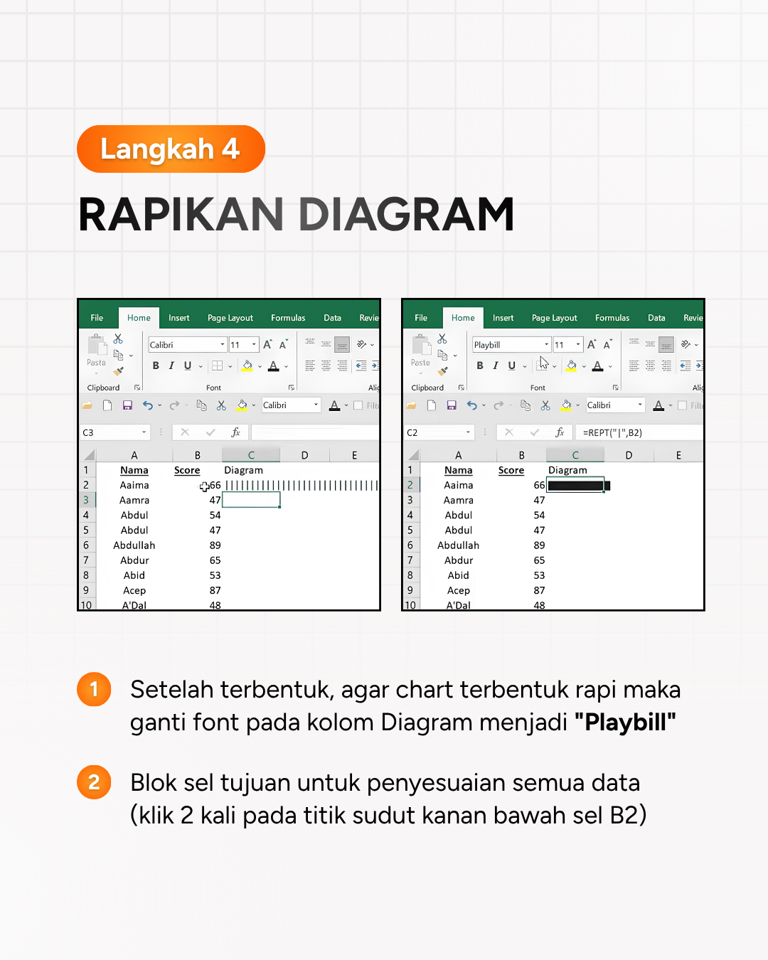 Membuat diagram di Excel_6 Membuat diagram di Excel_6