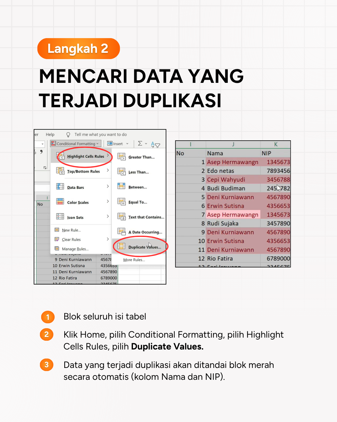 Menghapus Data Duplikat di Excel_4 Menghapus Data Duplikat di Excel_4